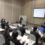 展示会出展ゼミ3年目　最終日の朝